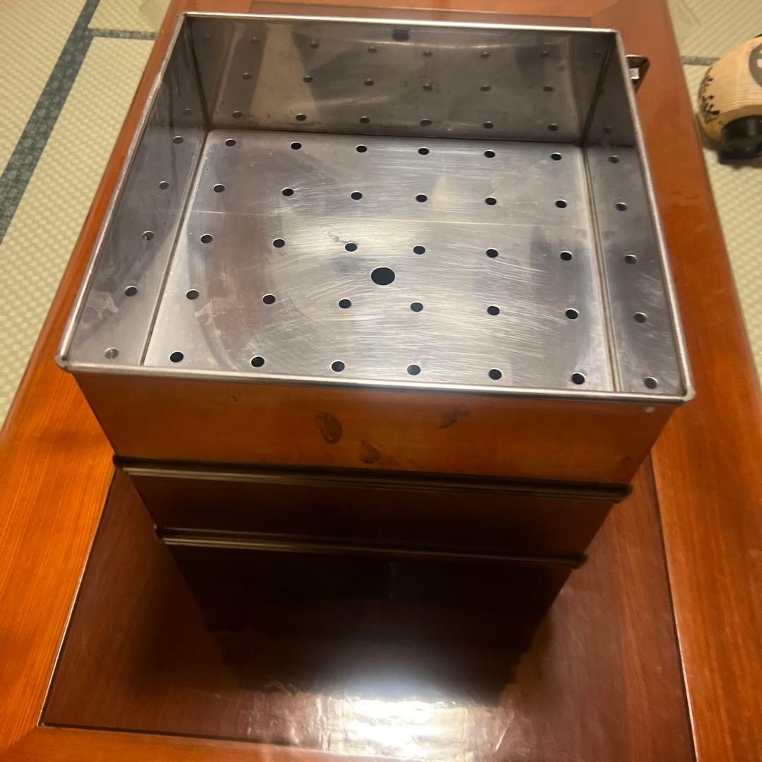 ステンレス製 36cm 蒸し器