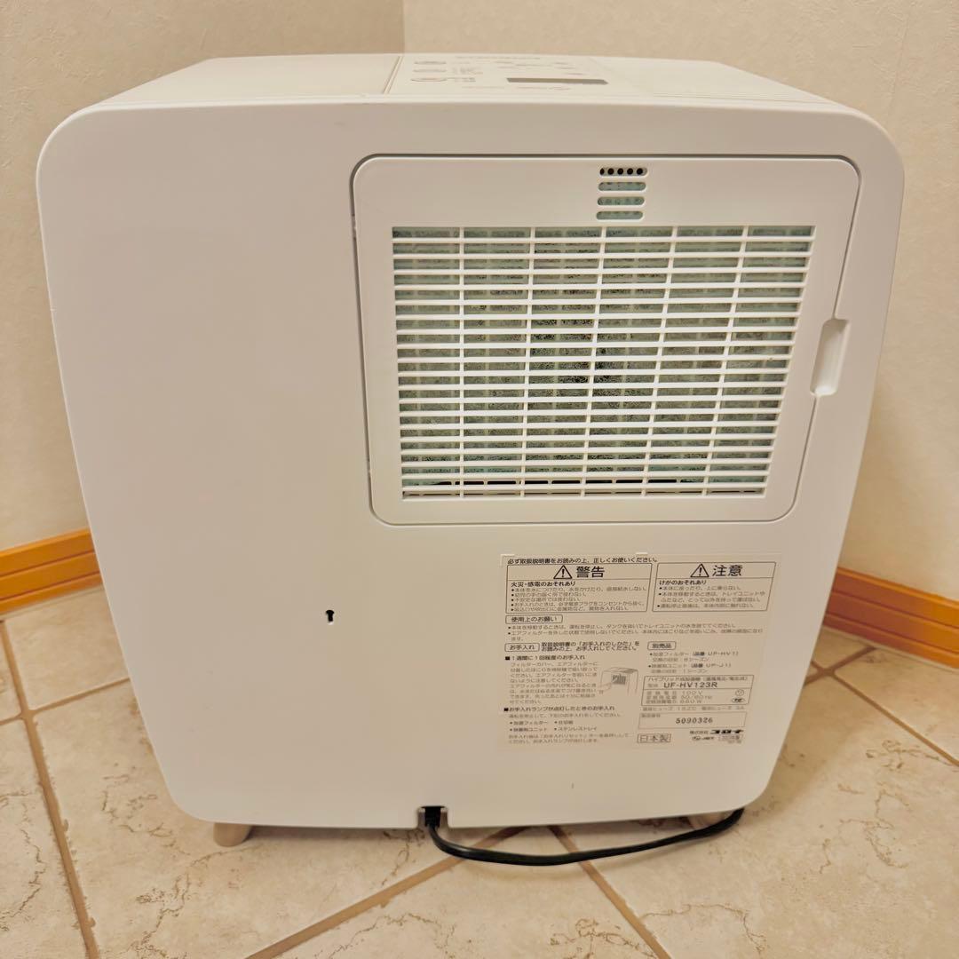 コロナ ハイブリッド式加湿器 UF-HV123R(W)：和室20畳 洋室33畳