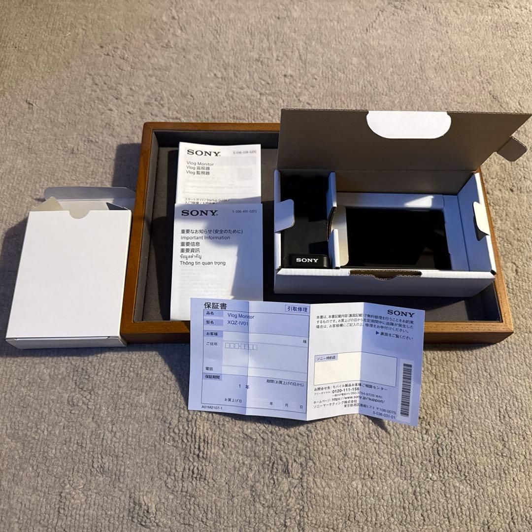 ソニー Vlog Monitor