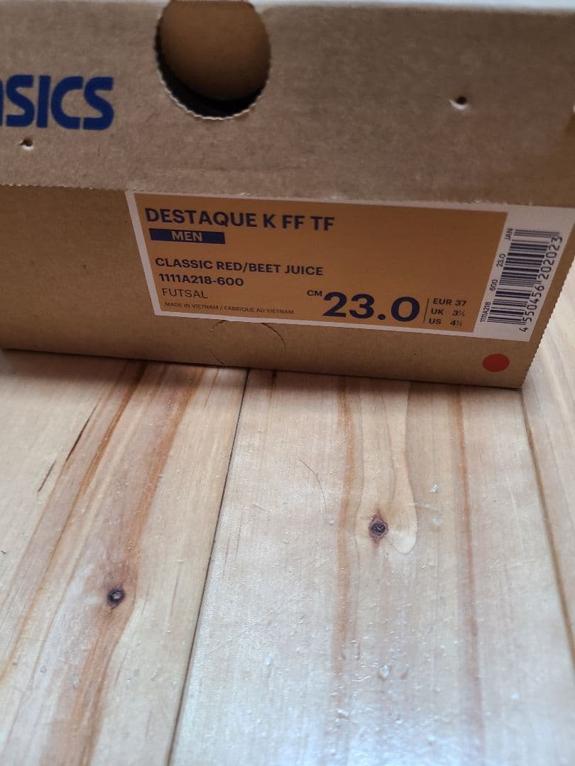 アシックス DESTAQUE K FF TF 1111A218　23.0cm