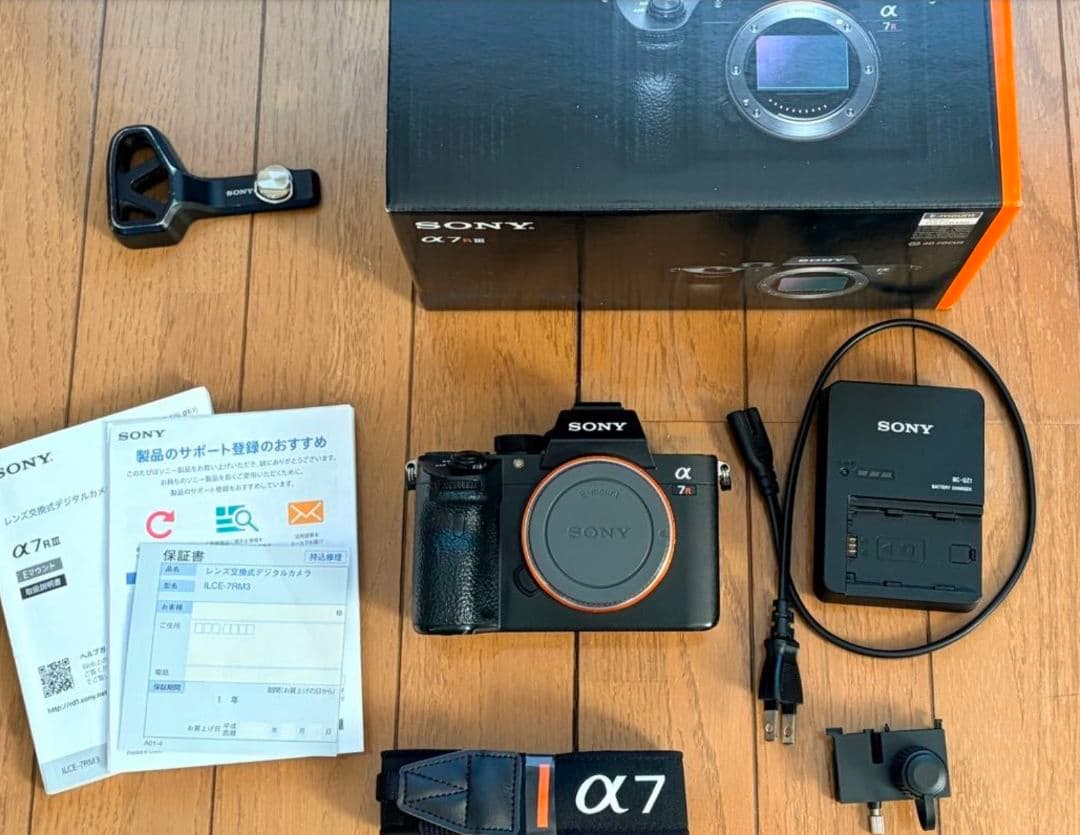 【最終値下げ】SONY α7RⅢボディ　動作品　ソニーストアでメンテナンス