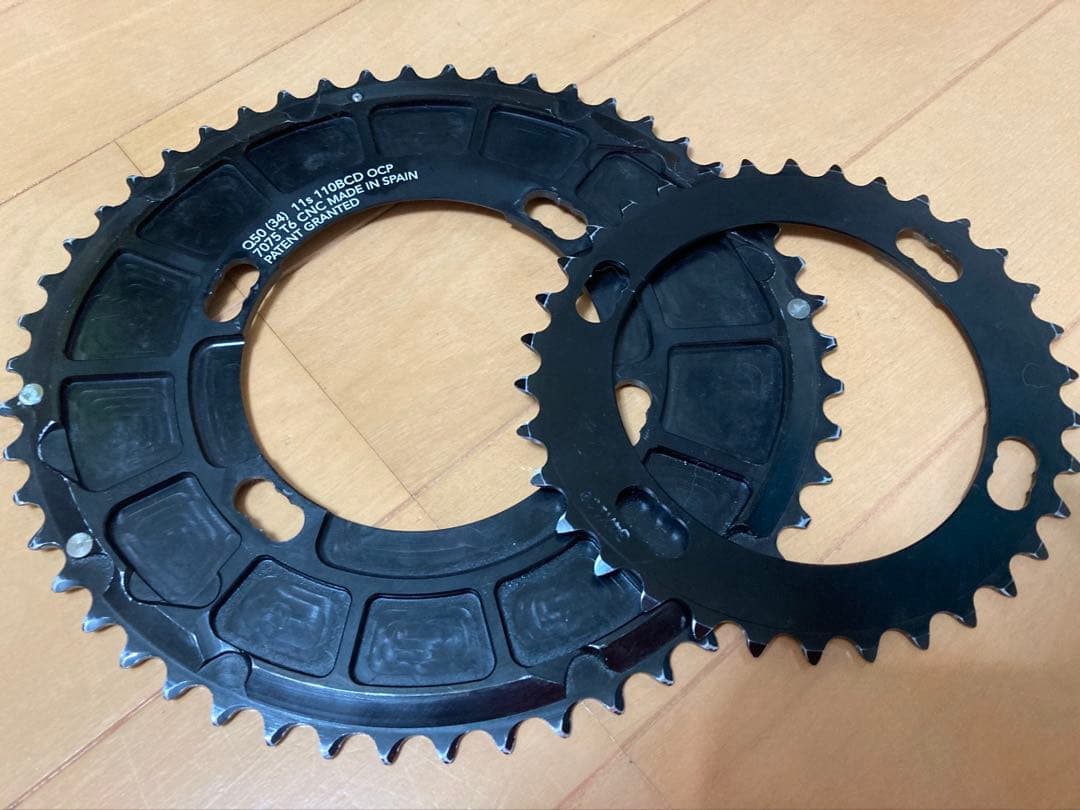 専用出品　rotor カーボンチェーンリング　アウター　インナー　セット