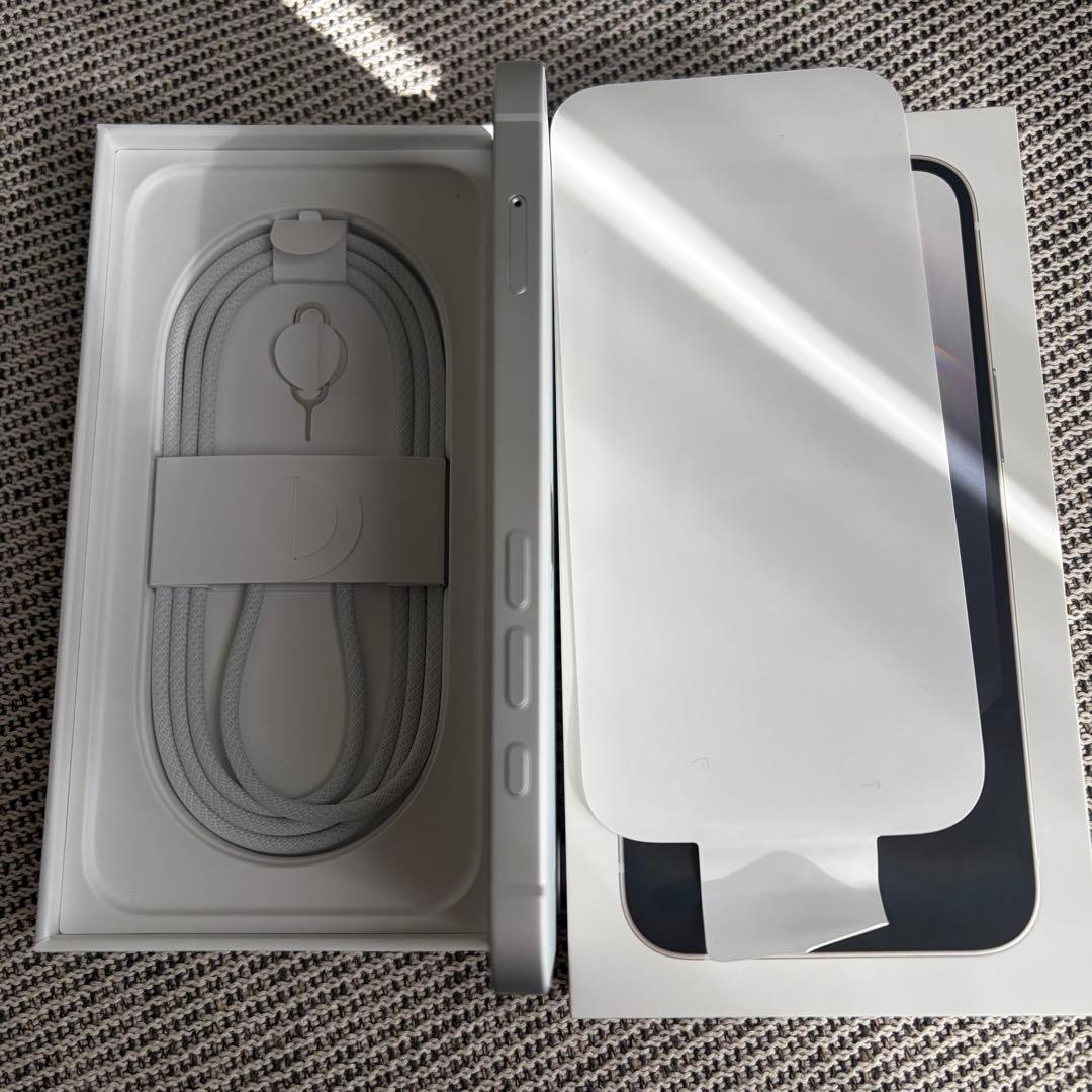 【最終価格】iPhone16e 128GB SIMフリー ホワイト　100%