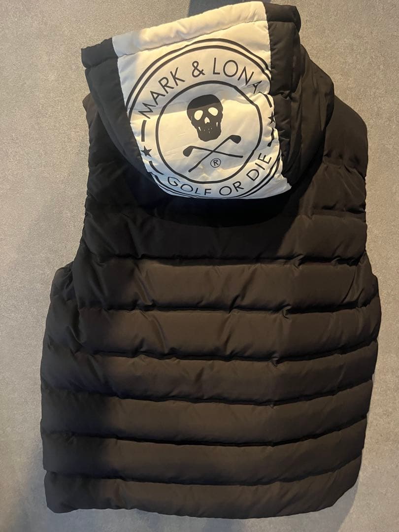 【美品】マークアンドロナ MARC&LONA ダウンベスト 48
