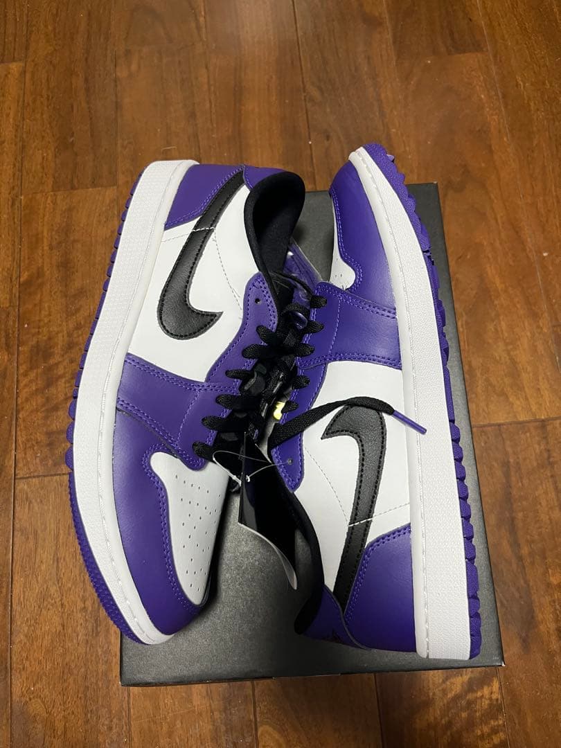 シューズ(男性用) 28.5cm Air Jordan 1 Golf Court Purple