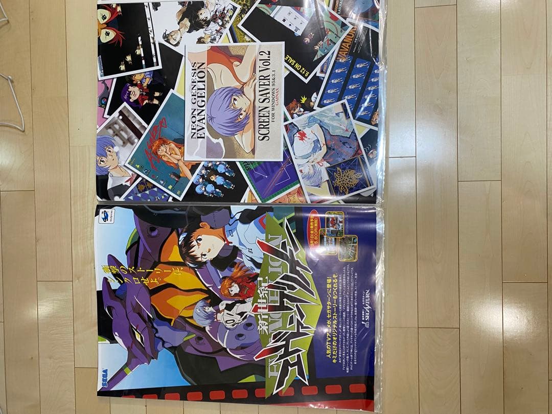 ち*お様 Ｂ２【激レア入り】ポスターまとめ売り　新世紀エヴァンゲリオン DVD