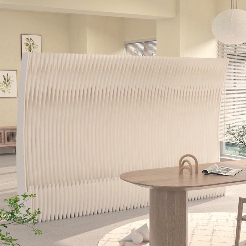 パーテーション間仕切り高さ2ｍ長さ4ｍ-5ｍ組立不要ついたて目隠し区切り屏風