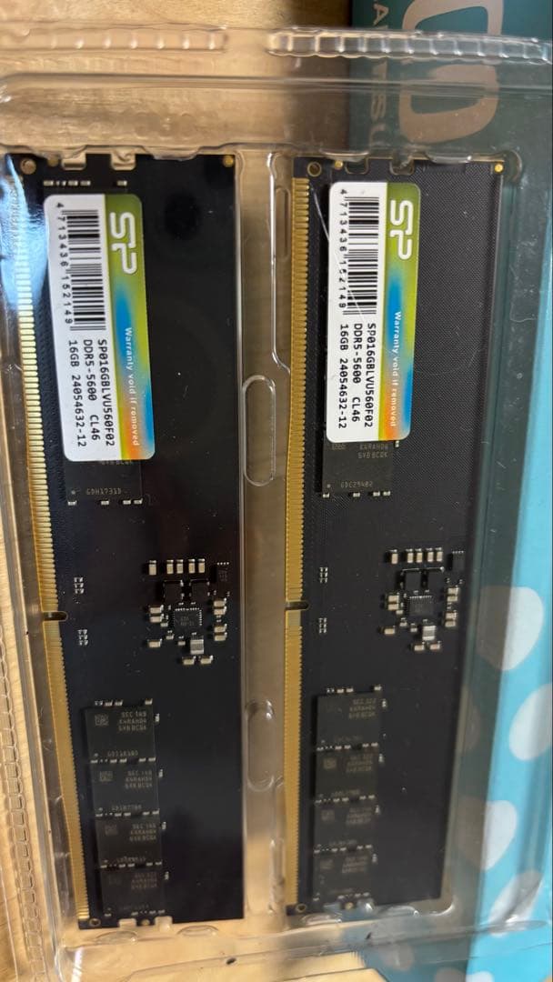 SP DDR5-5600 32G(16Gx2枚) メモリー