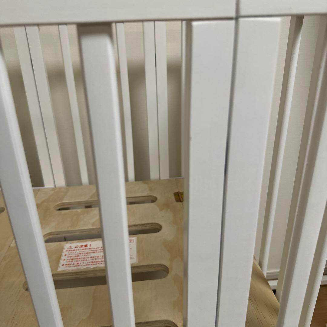 大和屋　パタン2 折りたたみミニベビーベッド　60×90