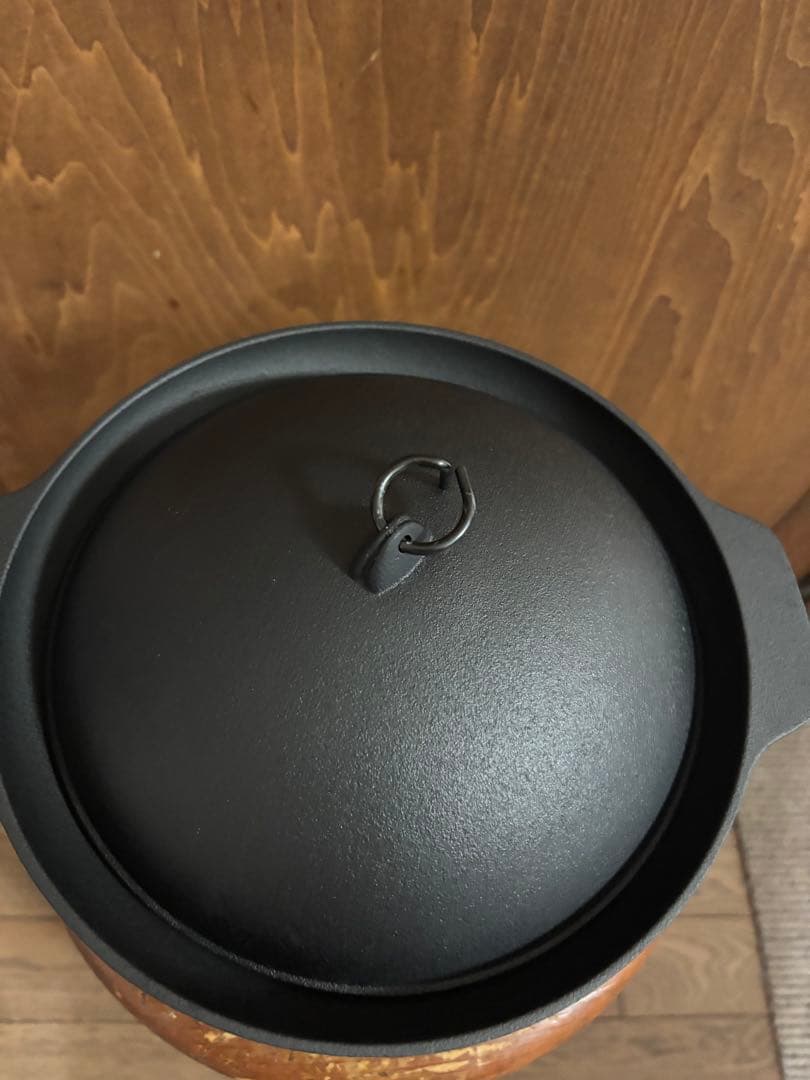新品未使用・南部ごはん釜　3合炊き　F-414　南部鉄器　オイゲン
