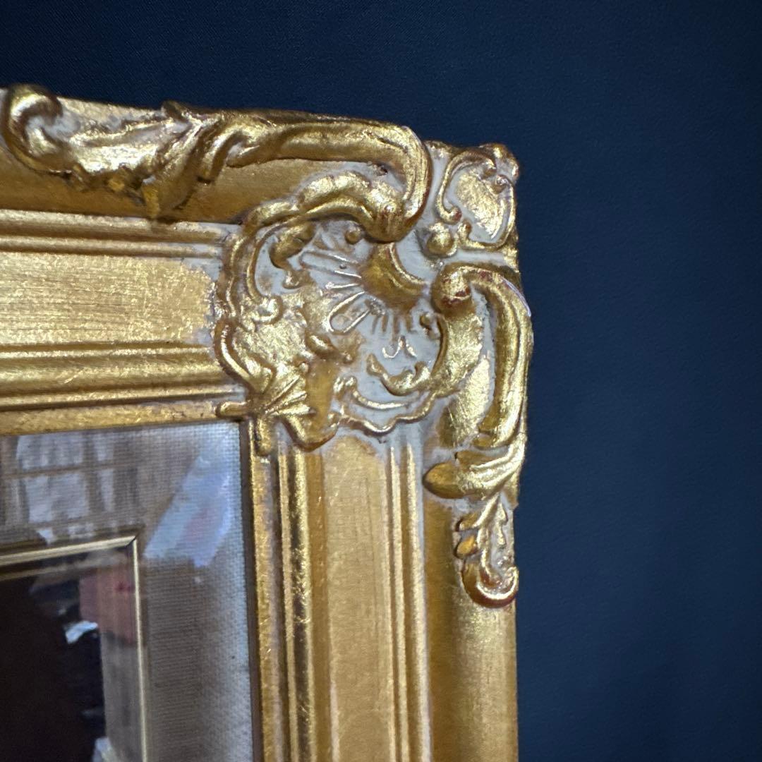 F10号　額縁　油彩額縁　油絵額縁　ガラス