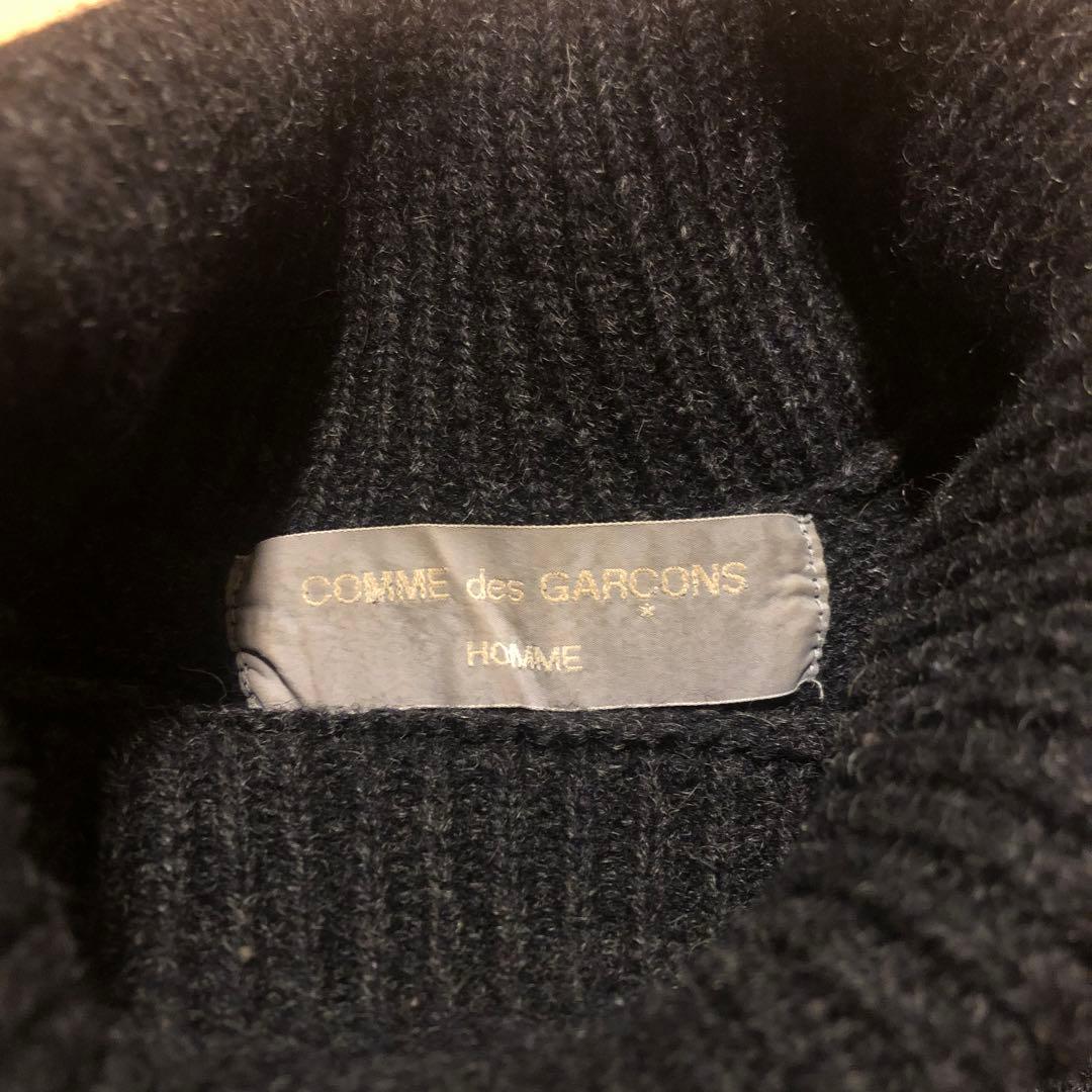 90s COMME des GARÇONS タートルネックセーター ダークグレー
