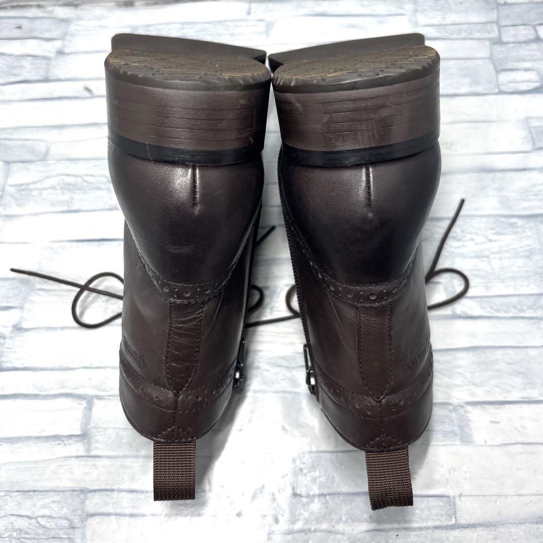 ✨極美品✨リーガル レースアップブーツ ゴアテックス ダークブラウン 23cm