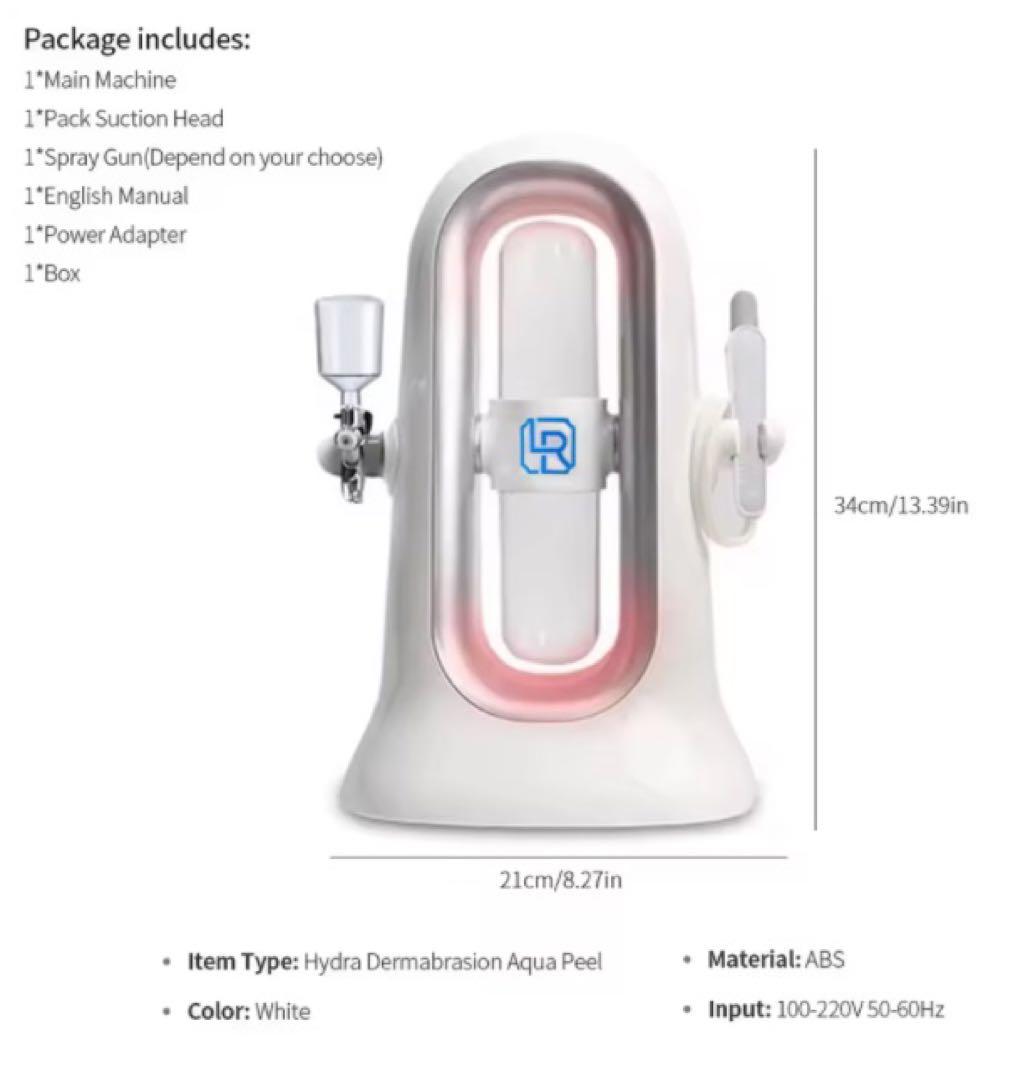 新品未使用　一台二役ハイドラフェイシャル　ハイドロスプラッシュ最高機種^_^