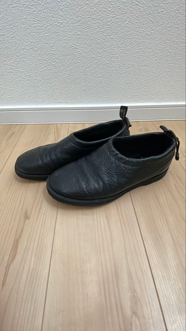 foot the coacher ANARCHO 黒 スリッポン