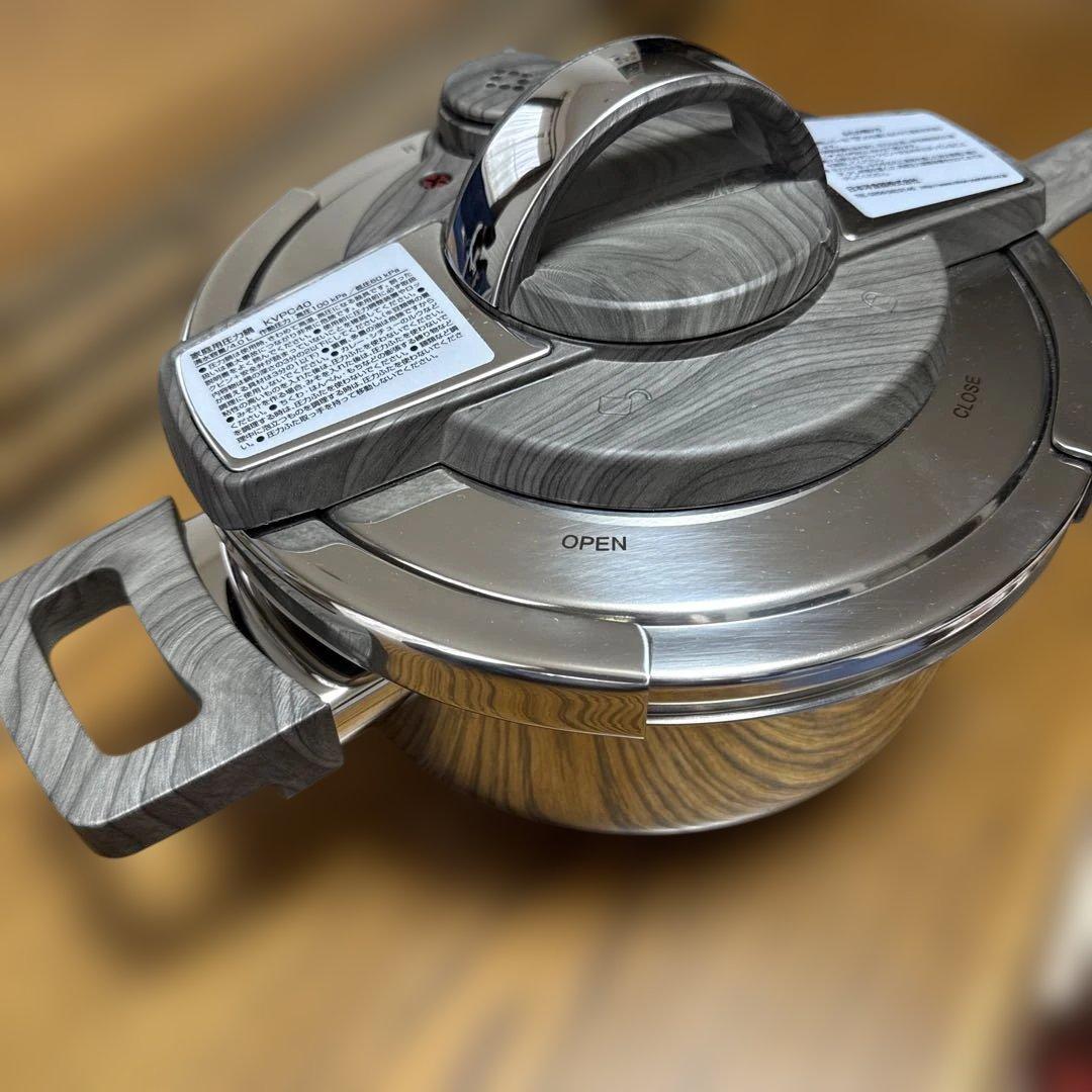 KEVNHAUN ステンレス圧力鍋 KVPC40 4.0L