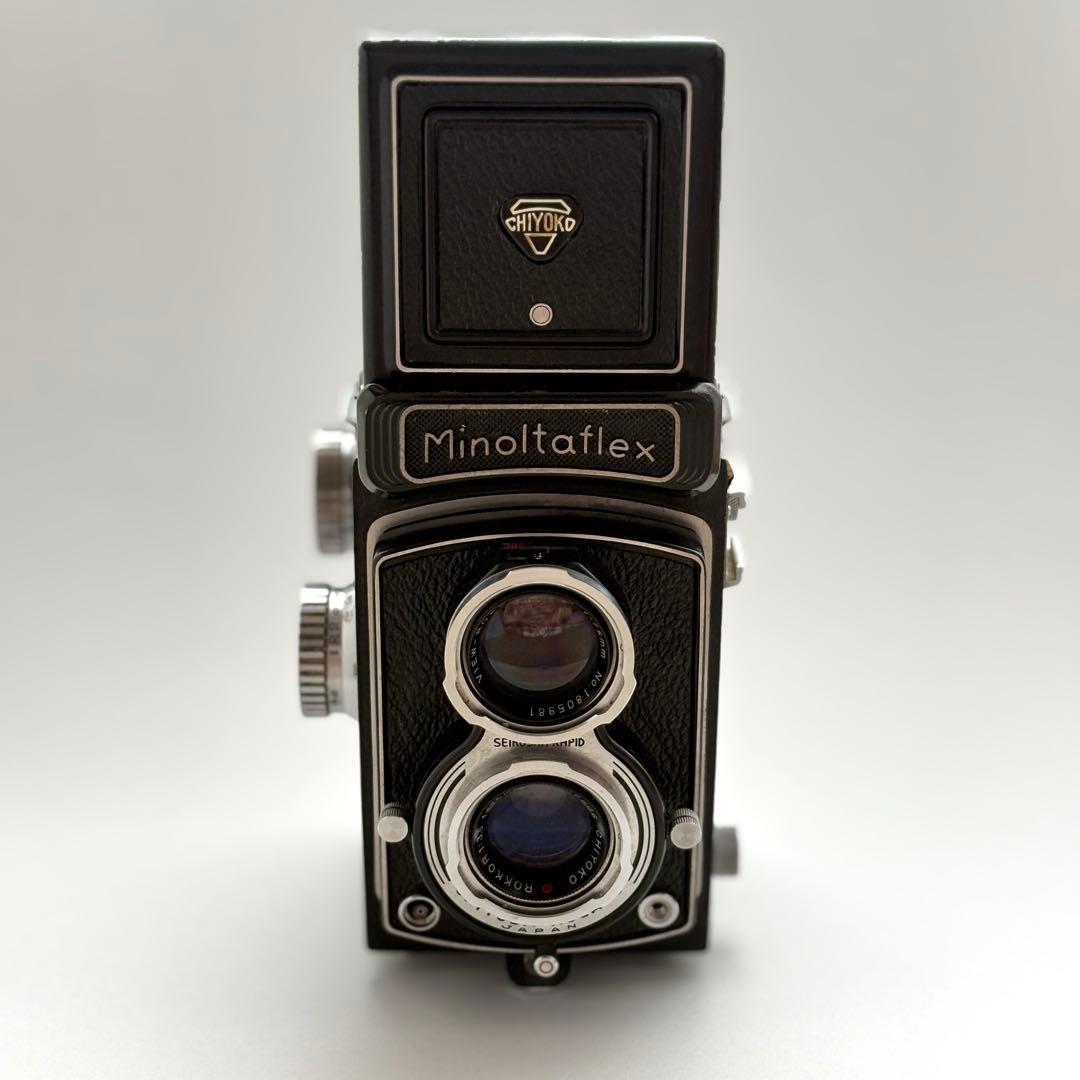 Minoltaflex　ミノルタフレックス Ⅲ型　二眼レフカメラ