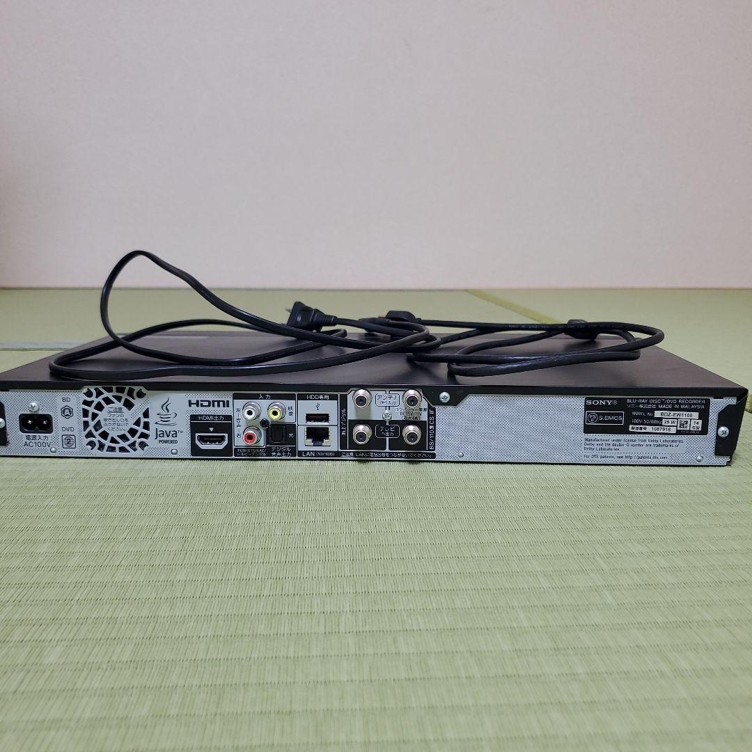 SONY ブルーレイレコーダー　BDZ-EW1100