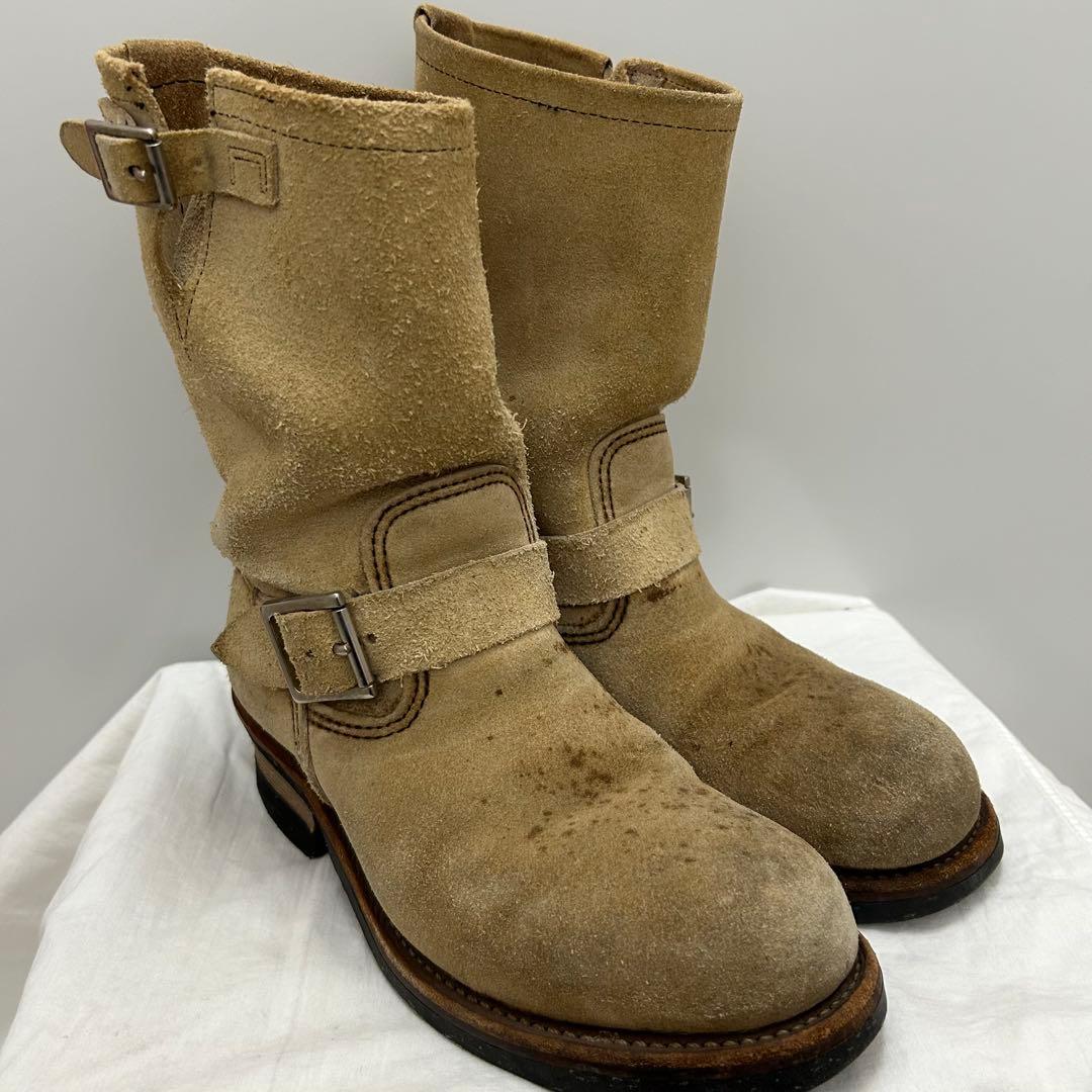 【廃盤】レッドウィング スエードエンジニアブーツ82687D REDWING