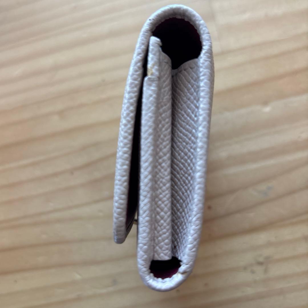 値下げ　BVLGARI ブルガリ　ライトピンク カードケース　名刺入れ