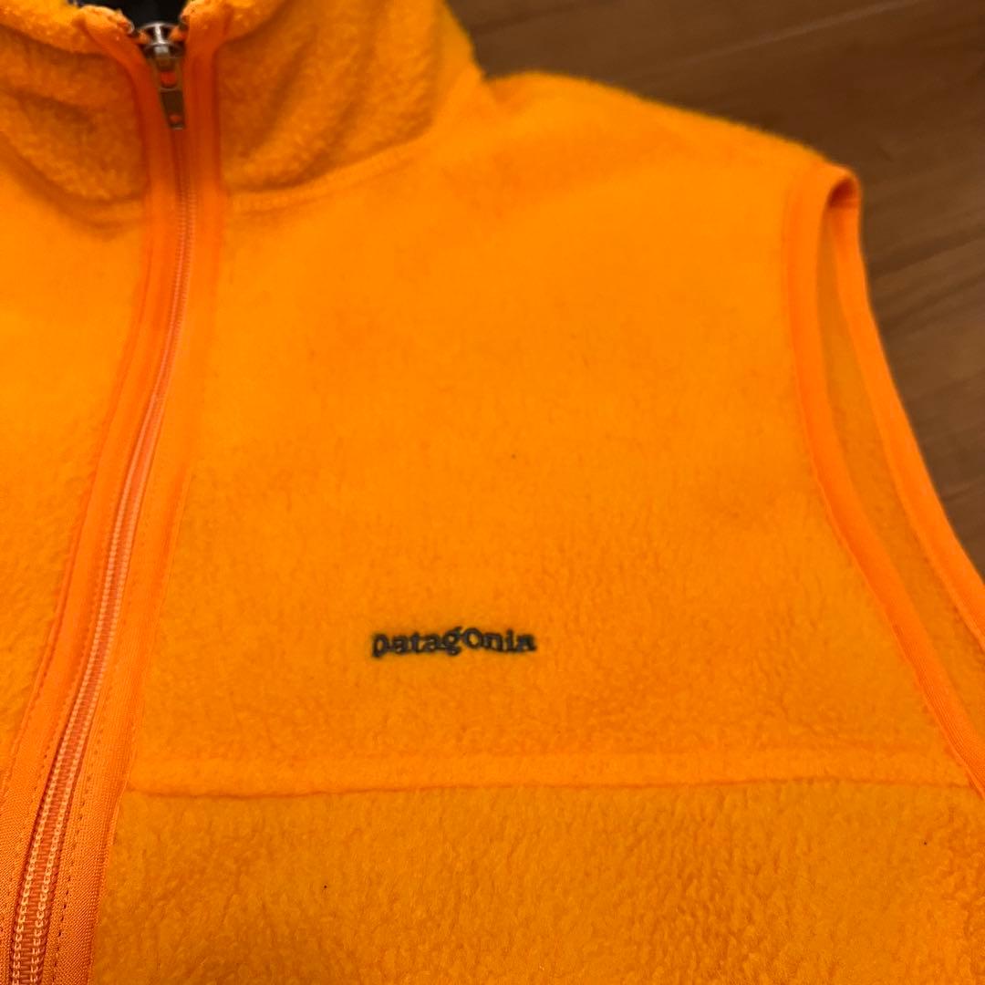 90s　美品　パタゴニア　シンチラベスト　M マンゴー　USA製