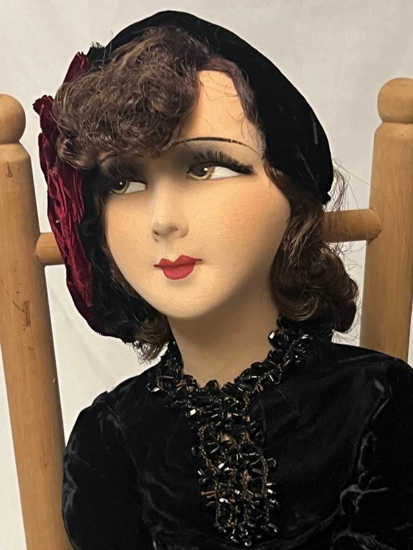 ブドワールドール　アンティークドール サロンドール　アールデコ　入手困難