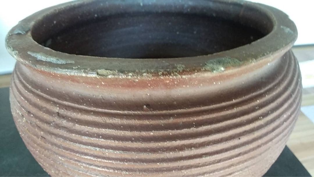 古備前 水甕 備前焼 六古窯 骨董 古美術 伝世品 江戸時代