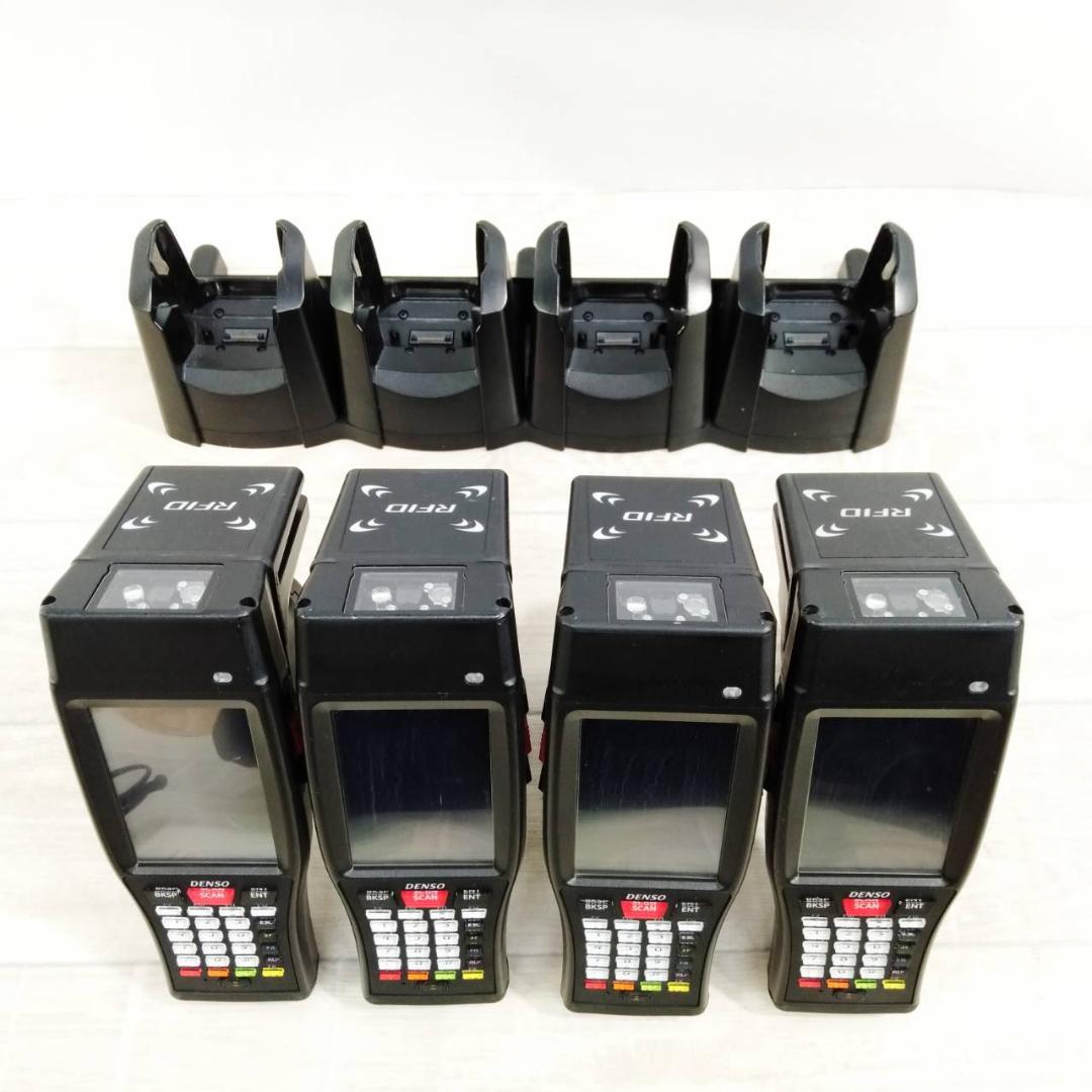 DENSO ハンディターミナル BHT-1281QULWB-CE 4台セット ①