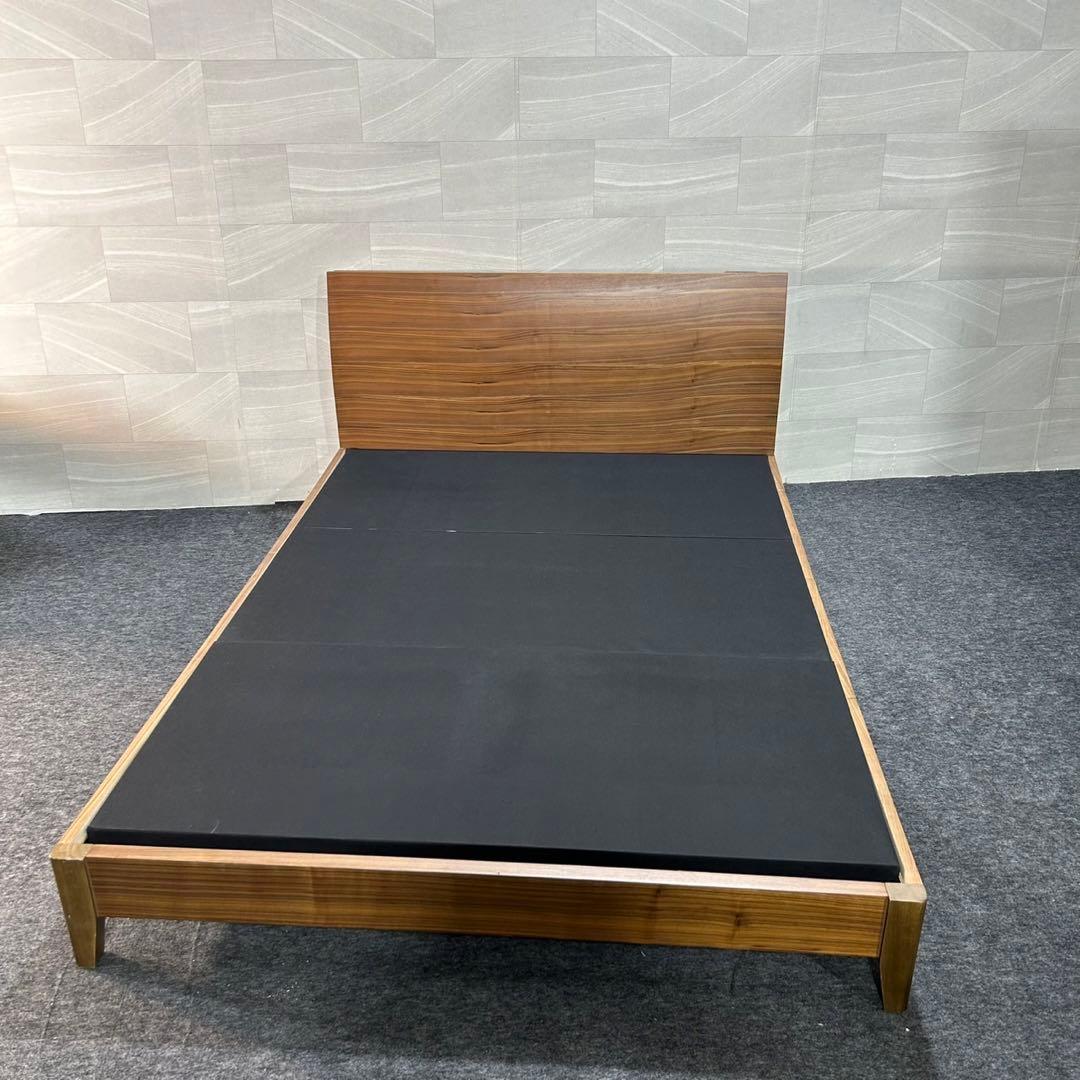 NITORI ベッドフレーム ダブルサイズ シンプル おしゃれ 家具 d3426