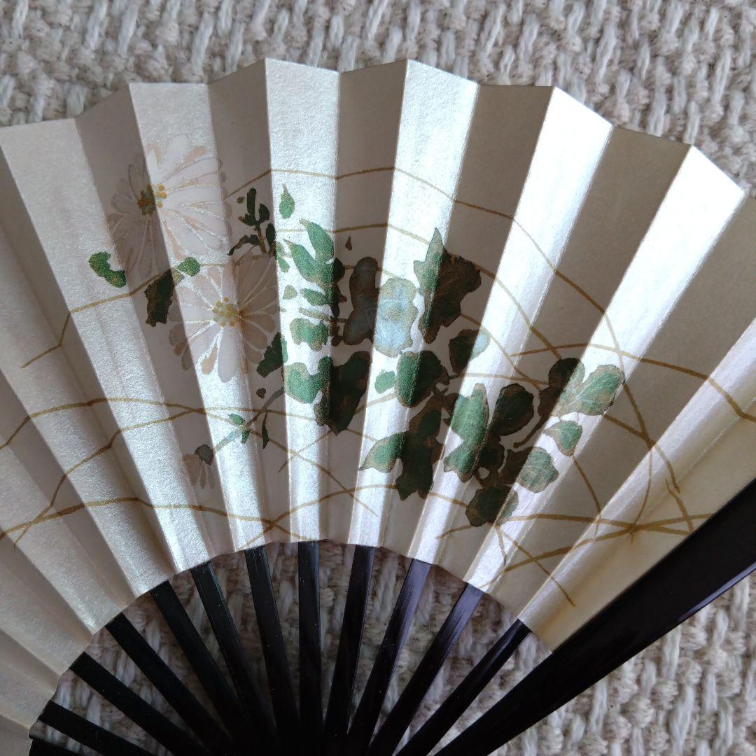 茶扇子 2本セット（宮脇賣扇庵）