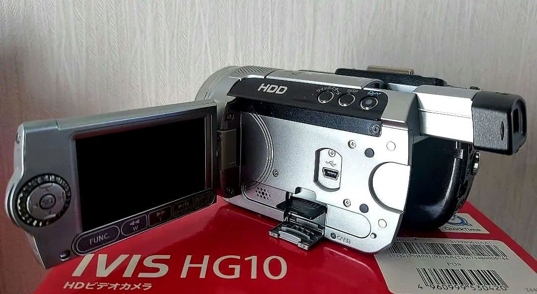 キャノンHDビデオカメラiVIS HG10 + トラベルキットセット 未使用多し