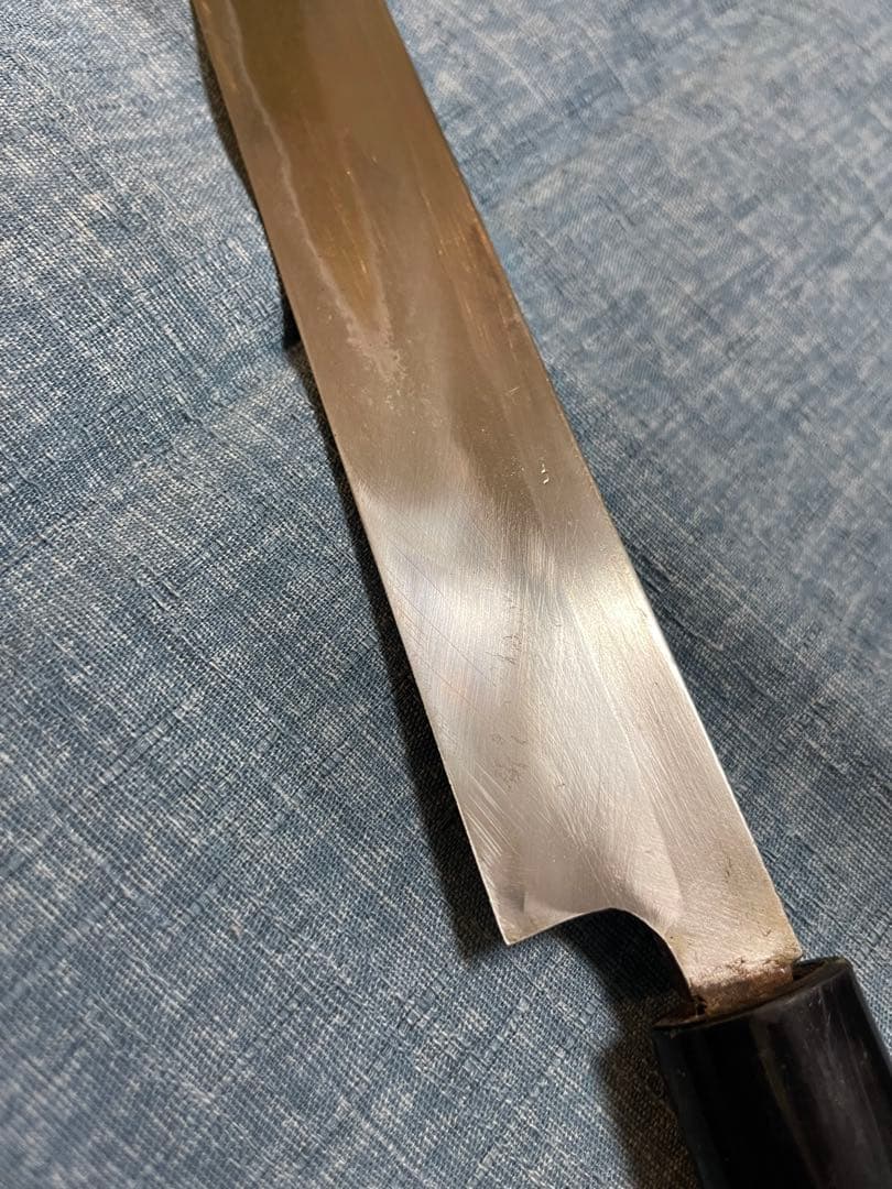 源忠寛最上作　尺　先丸柳刃　ヴィンテージ