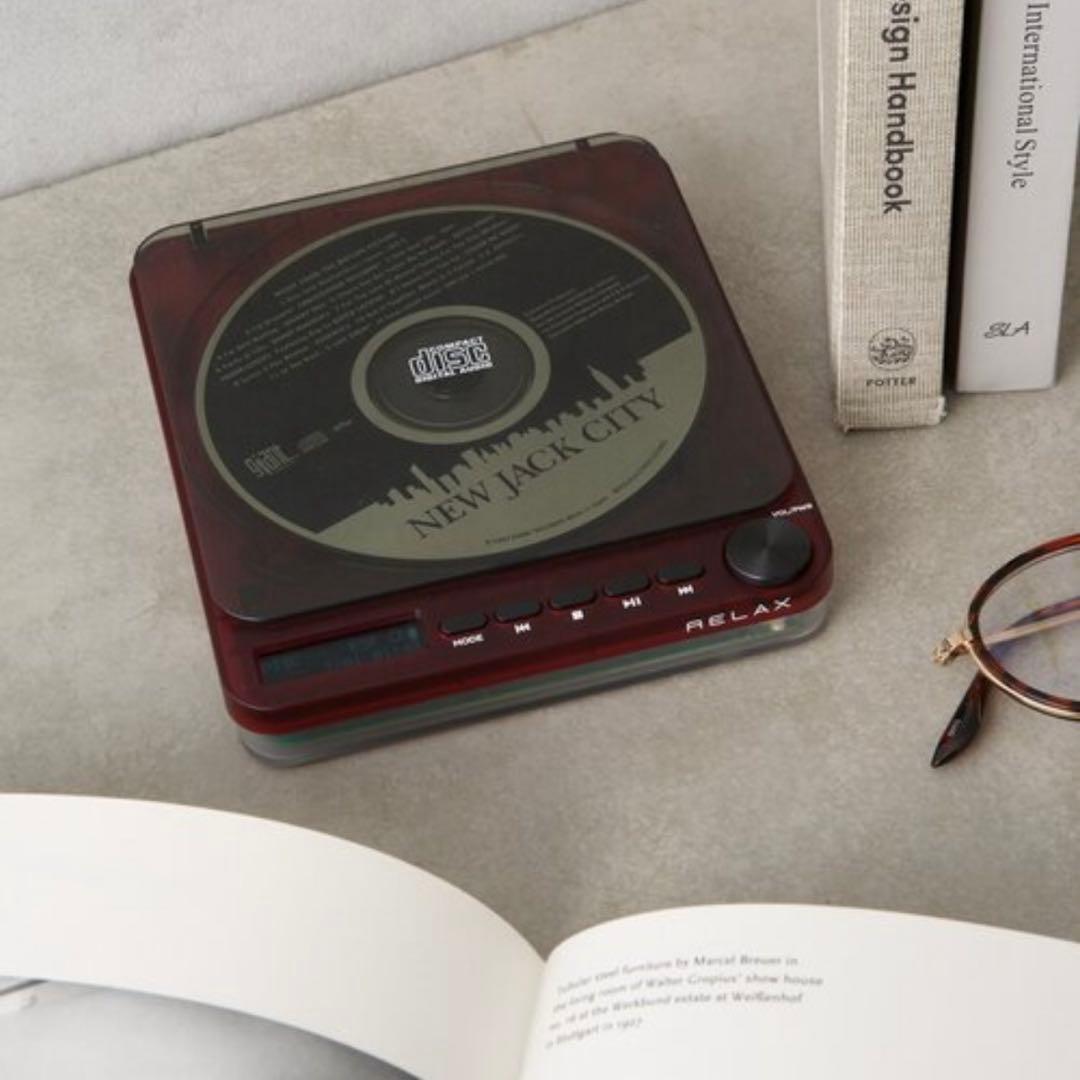 【未使用に近い】RELAX Pixel Tunes CDプレーヤー