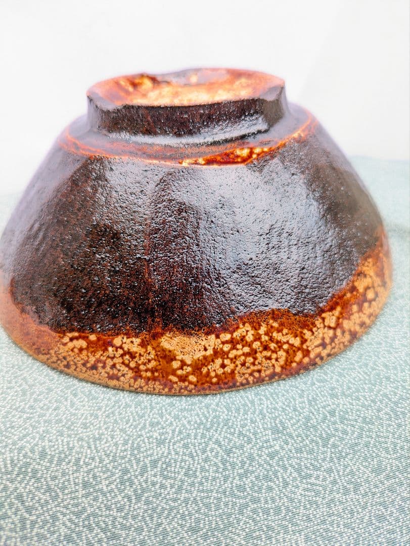 石茶碗、安山岩茶碗、石彫茶碗、倉田辰彦作