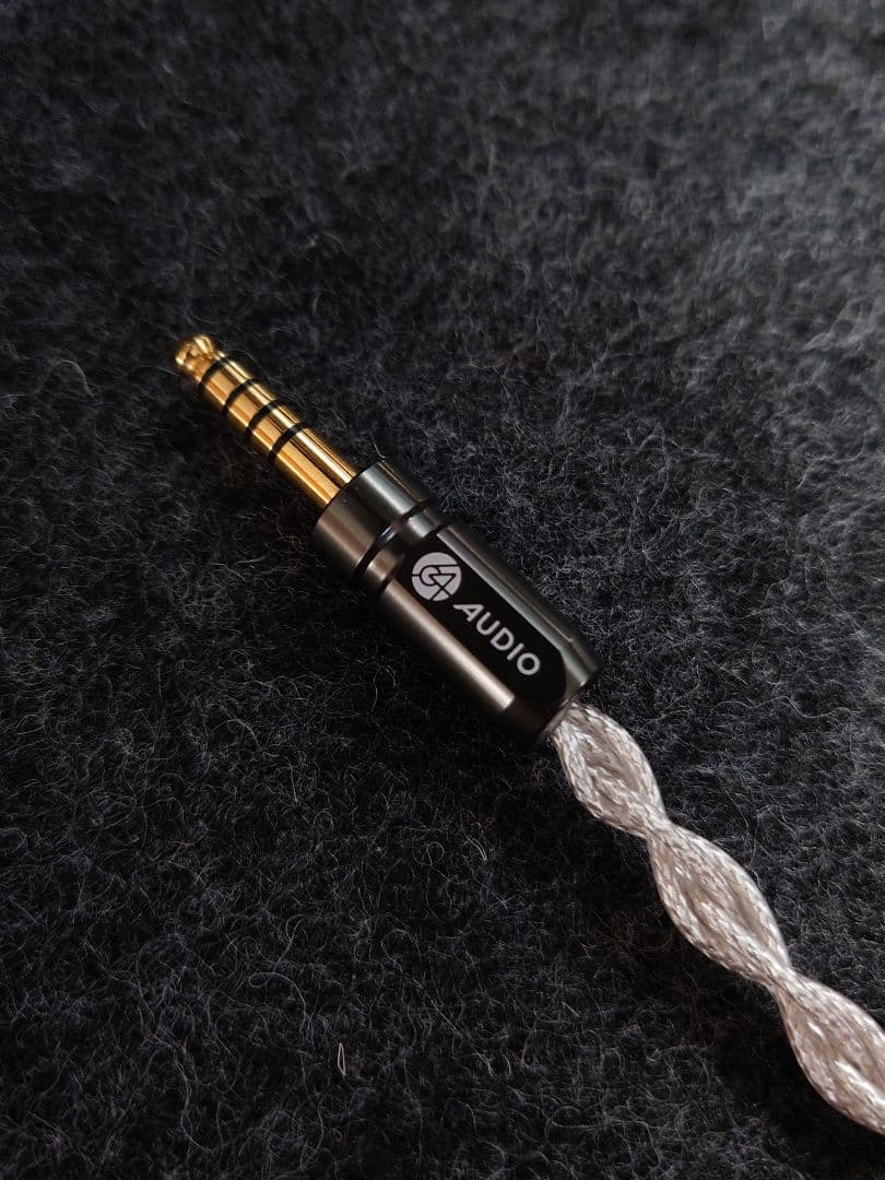イヤホン 64AUDIO Shielded Silver-Core Cable 4.4