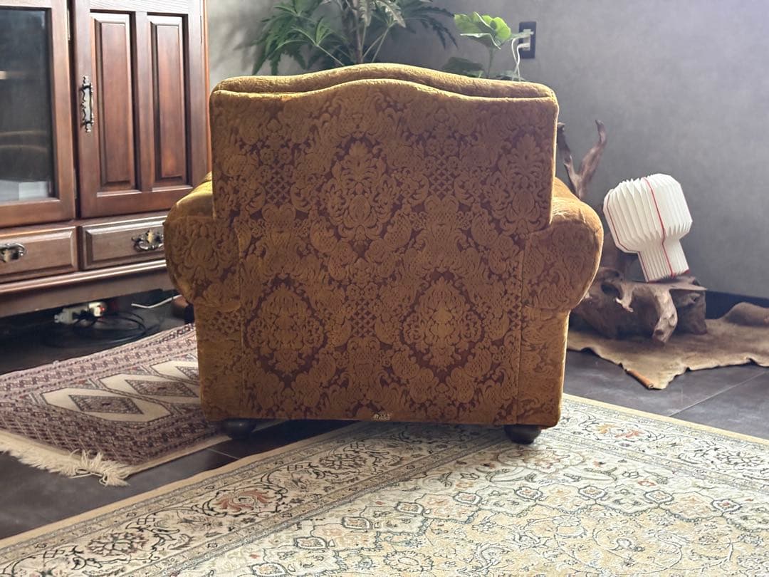 ②カリモク　karimoku レトロ　ビンテージ　ソファ　クラシック　IZ