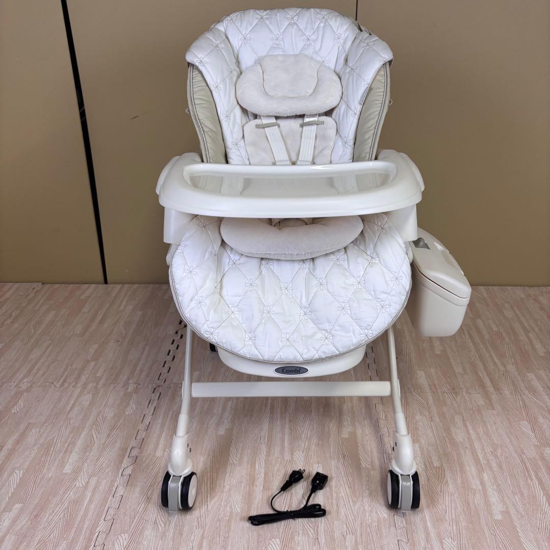 クリーニング済　☆綺麗☆　コンビ　ハイロー　電動式　フェアレットオートスイング