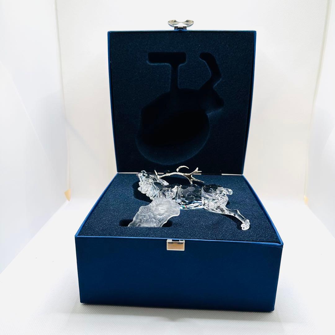 【希少 廃盤品】スワロフスキー 雄ジカ 291431 STAG 置物 オブジェ