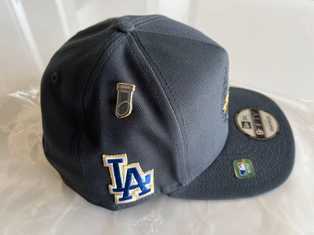 【新品未使用】ドジャース 2025ワールドシリーズ優勝キャップ 9FIFTY