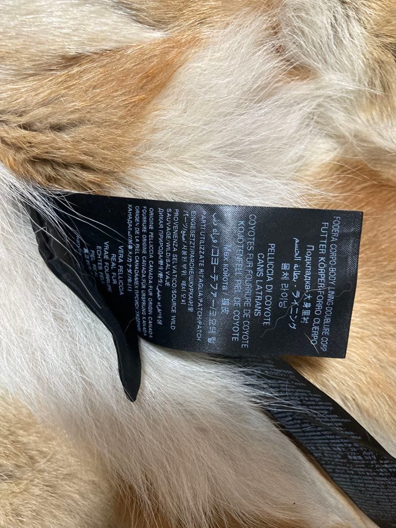 Mr&Mrs Italy 極上ラクーン&コヨーテ モッズコート XXS