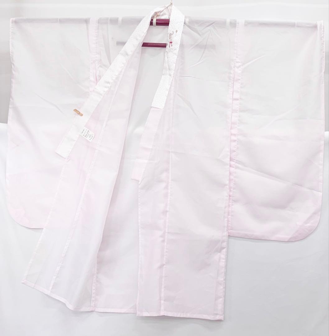 七五三　7ー8才女児　着物・はこせこセット　花々桜《子供493》#江戸小もーん