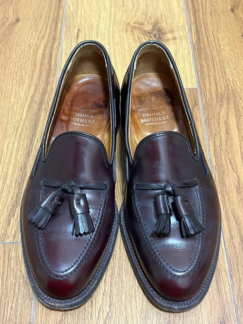 最安値　BROOKS BROTHERS Alden タッセルシューズ　ローファー