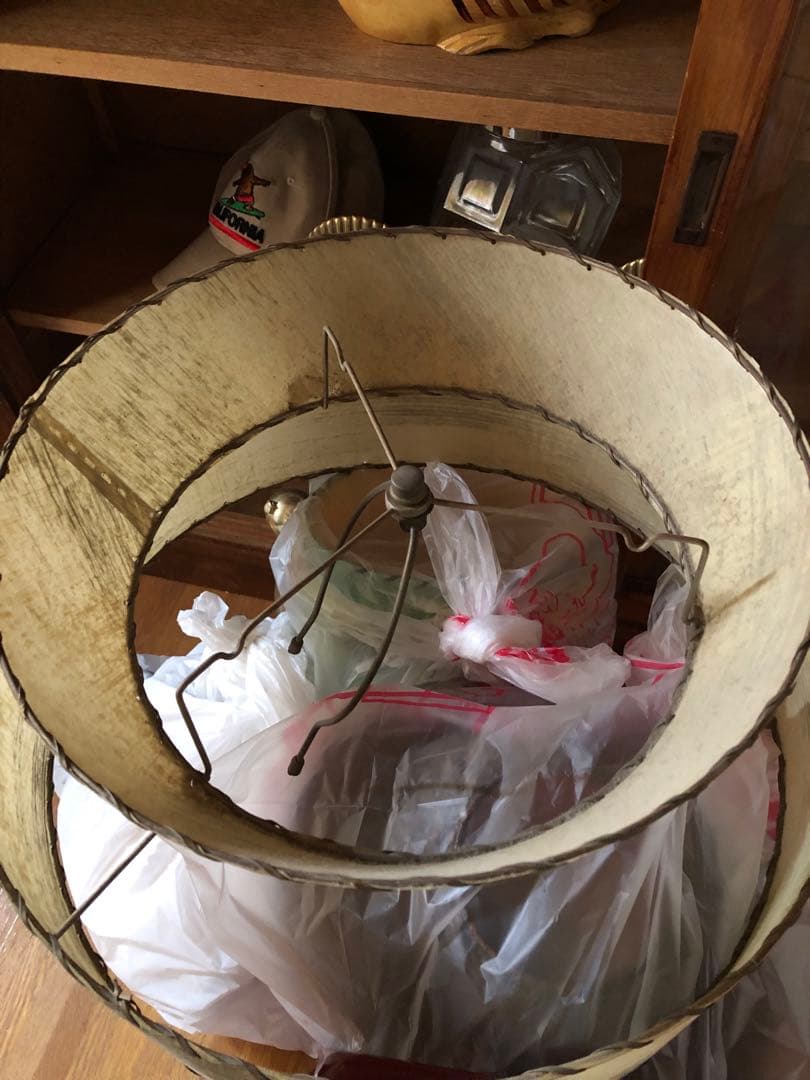 ランプシェード　アメリカ　USA製　50s ミッドセンチュリー　マジェスティック