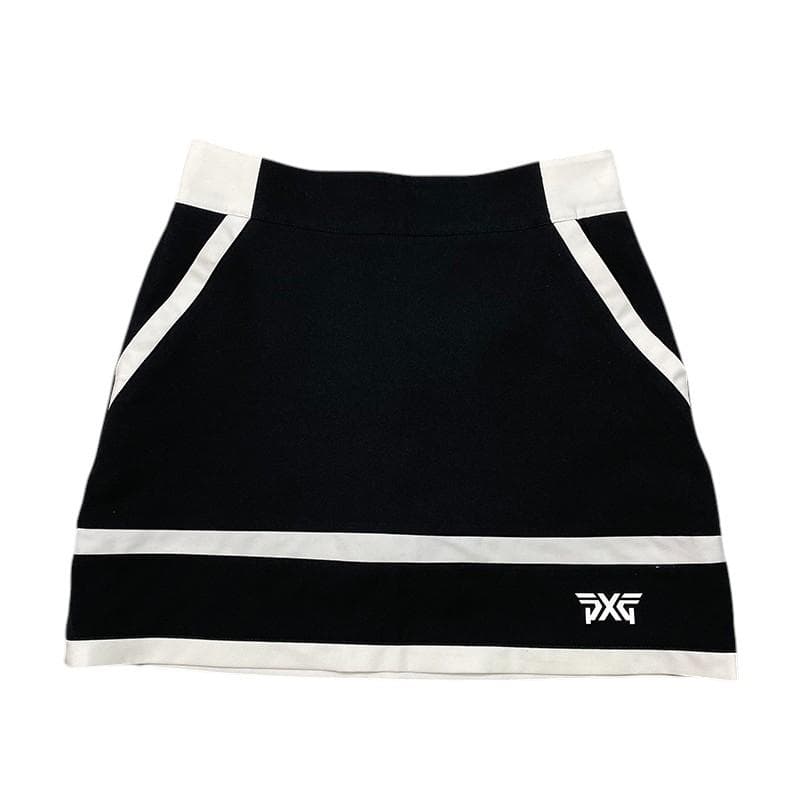 PXG ピーエックスジー ゴルフ ノースリーブ スカート セットアップ S 黒