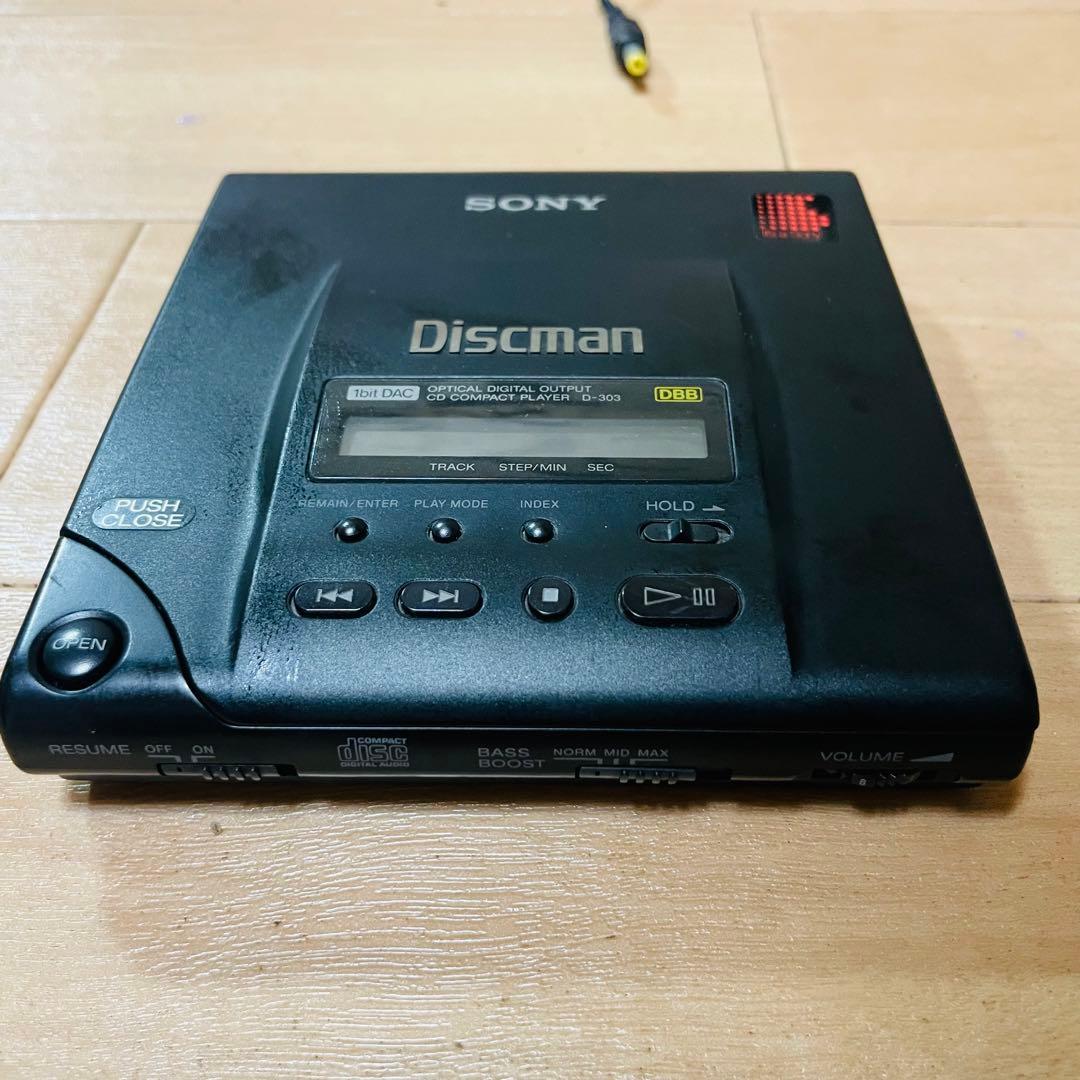 SONY Diskman D-303 ポータブルCDプレーヤー　現状品
