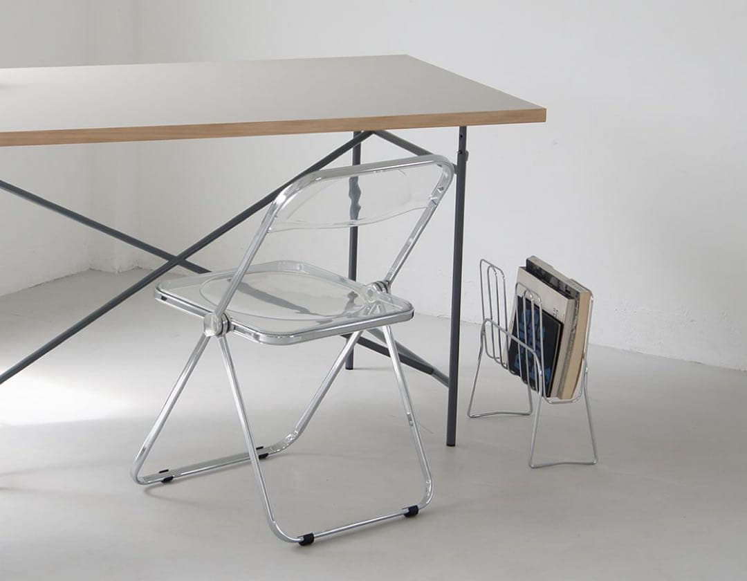 PRESS マガジンラック　シルバー