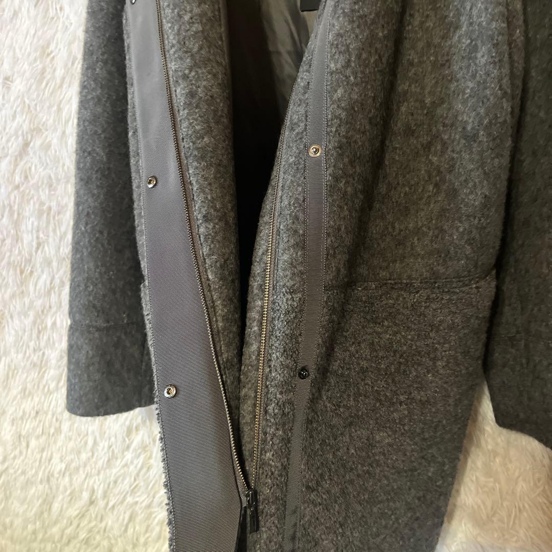 新品　TRANS WORK 三陽商会　スライバーループコートサイズ38