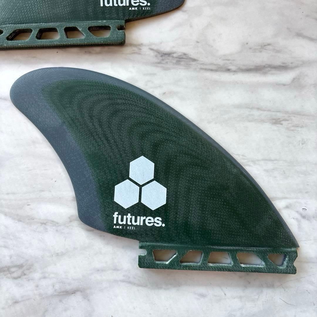 futures AMK KEEL ツインフィン　サーフボード　フィン 2枚セット