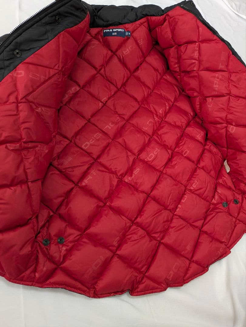極美品　90s 星条旗　POLO SPORT　キルティング　ダウンジャケット