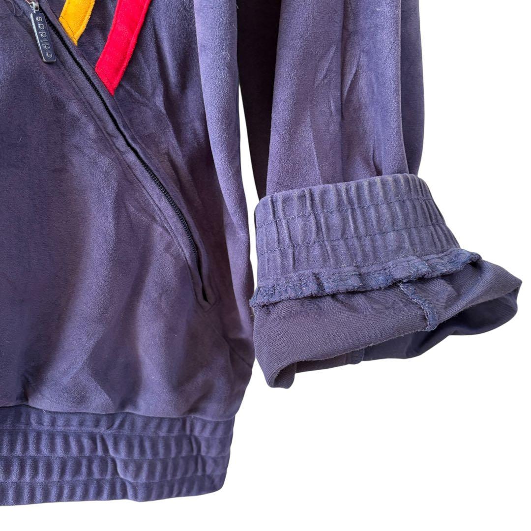 90s adidas サッカー スペイン代表 ベロアジャージ トラックジャケット